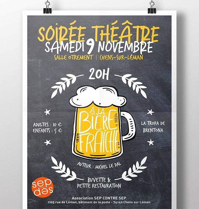 Affiche Theatre Sep contre Sep