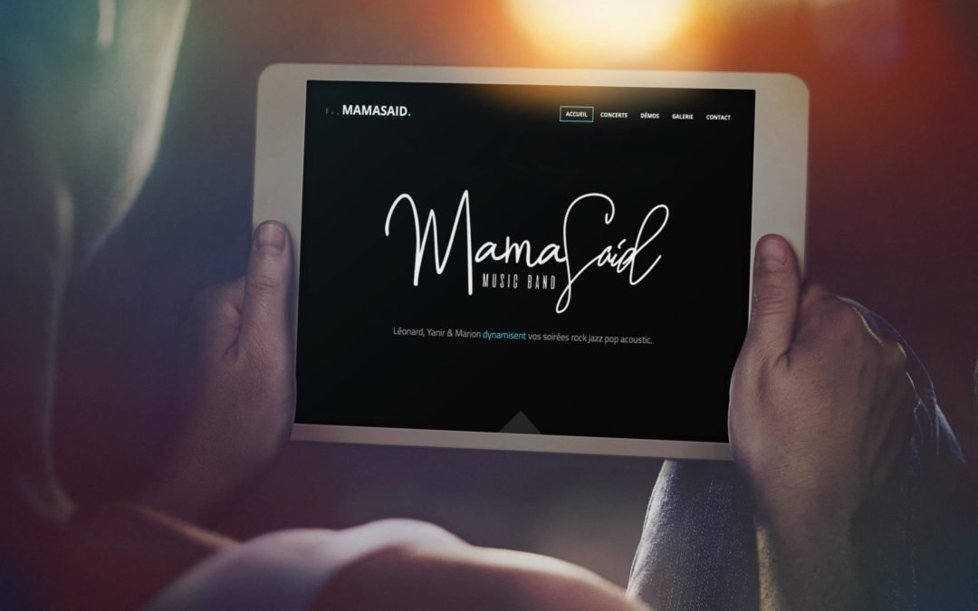 Site internet MamaSaidBand