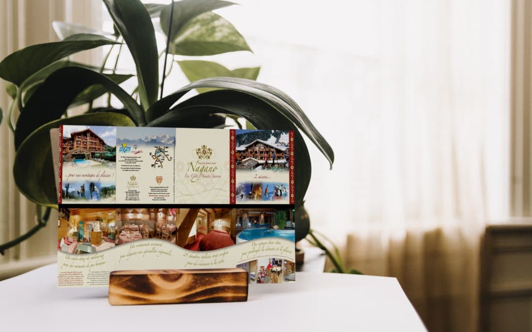 Plaquette Chalet Hotel Le Nagano