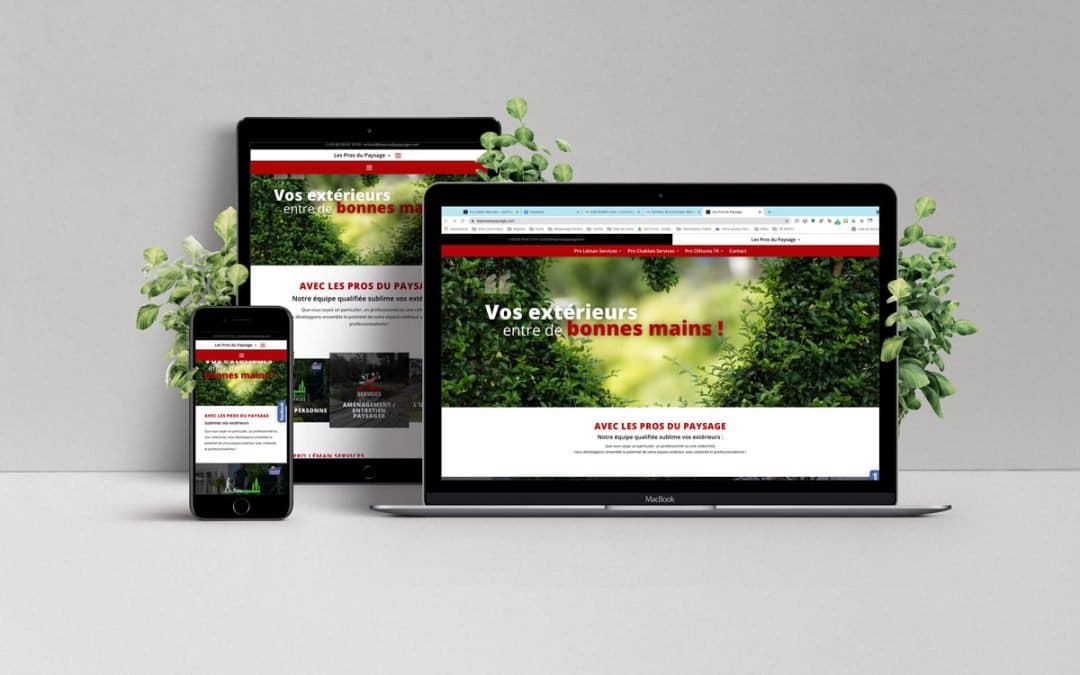 Site Les Pros du Paysage