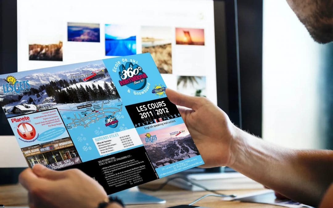 Dépliant Ecole de Ski et de Snow 360 International
