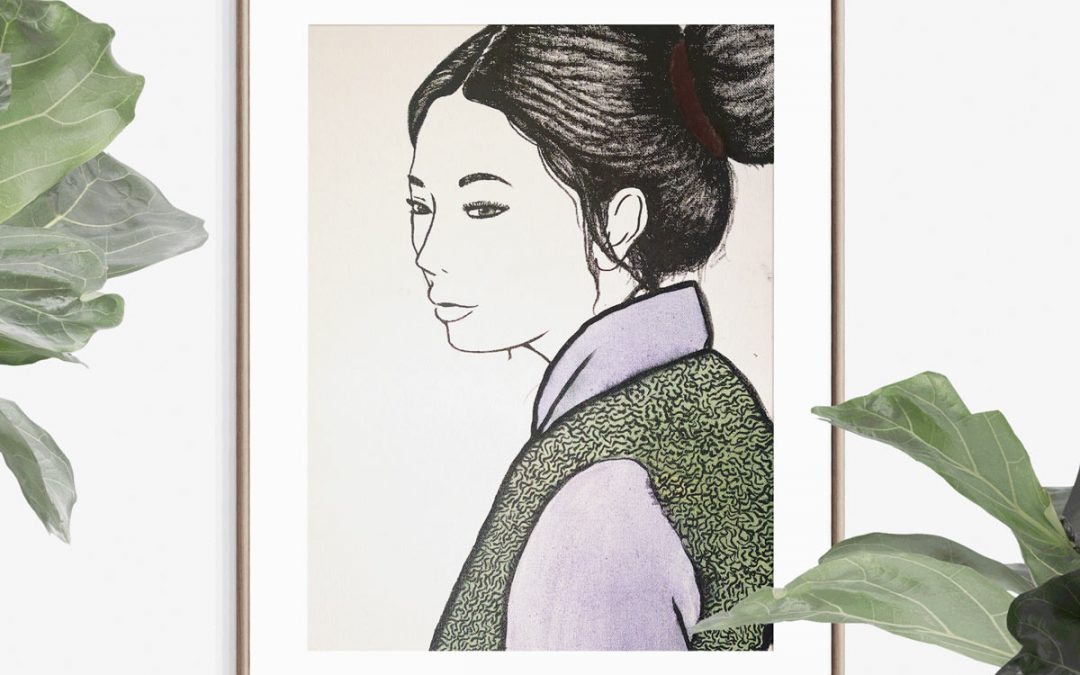 Illustration La japonaise