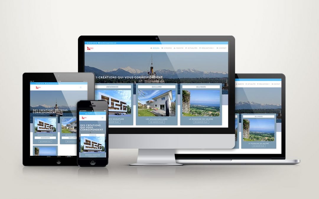 Site internet Lemania Promotion